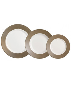 Столовый сервиз ЭВЕРАРТИ ЛОФТ ГРЭЙ 18 предметов 6 персон Luminarc