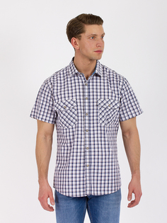 Рубашка мужская DAIROS GD81100424 синяя 6XL