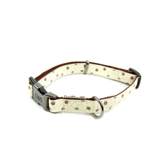 Ошейник для собак повседневный Great&Small , Polka Dot 10х200-350мм светящийся в темноте