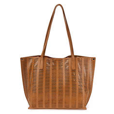 Шоппер женский JANES STORY JS-1386 коричневый