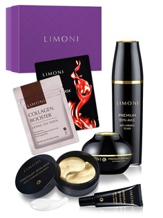 Набор LIMONI Syn-Ake Face Set (2 средства и патчи, коробка, подарки)