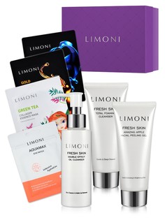Набор LIMONI Fresh Skin Set (3 средства, подарки, коробка)