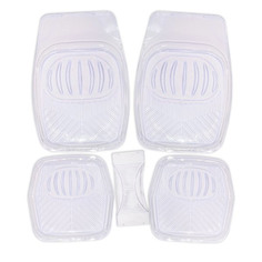 Коврик салона SKYWAY Rain-1 5пр. Ванночка Виниловый прозр (п:69*48см,с:60*26см,з:48*48см)