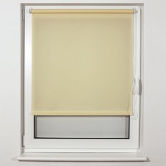 Штора рулонная BRABIX 100х175 см, защита 55-85%, 200 г/м2, кремовый S-21, 605998
