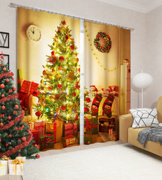 Фотоштора Сирень srn419012 разноцветный 150х260