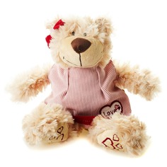 Мягкая Игрушка Мишка Миа в Одежде 19 см Maxitoys Luxury
