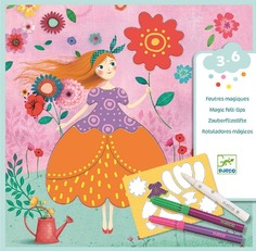 Набор для творчества Раскрашивание Платья Мэри Djeco