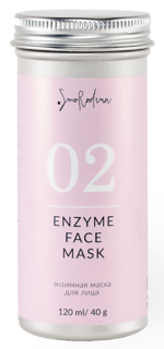 Маска для очищения кожи SmoRodina "02 Enzim Face Mask", энзимная, 120 мл