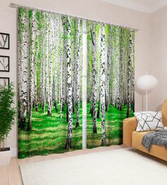 Фотоштора Сирень srn357040 разноцветный 145х260