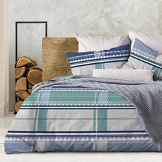 Постельное Белье "WENGE" (70х70) "Kempten" евростандарт Тейковский ХБК