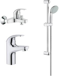Смесители (Набор для ванны 3 в 1) Grohe BauEdge 122271 хром