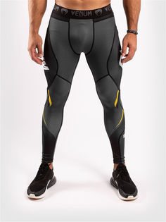 Тайтсы Venum ONE FC Impact Grey/Yellow, XXL