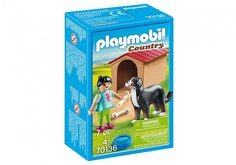 Конструктор Playmobil Собака с конурой 70136