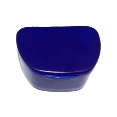 Контейнер для лекарств StaiNo пластиковый 95x74x39 темно-синий Plastic Box DB05