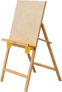 Мольберт напольный Хлопушка 299688, планшет, 60x60 см, высота 120 см, съемная полка Greenwich Line