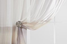 Тюль Estudi Blanco 80336911 белый, бежевый 300х280