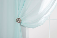 Тюль Estudi Blanco 80349811 голубой 300х280