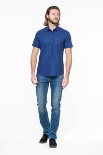 Рубашка мужская Westrenger WS2SM-18-07C синяя 50