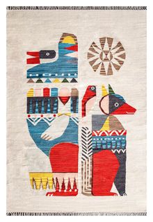 Ковер коллекции «Arctic kilim» BEAR-IVR-MLT 160 х 230 см 60859 Kover.Ru