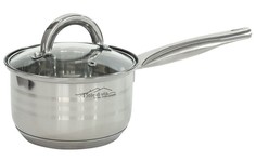 Ковш, с крышкой, 1,3 л, 14x8,5 см No Brand
