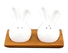 Набор для специй Elan gallery, Зайчики, 3 предмета