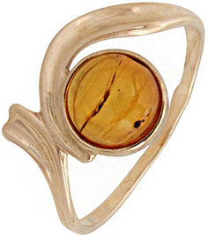 Кольцо женское Балтийское золото 51160078-bz из серебра, р. 18