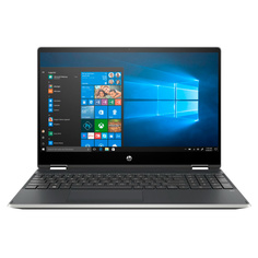 Ноутбук-трансформер HP Pavilion x360 15-dq1008ur Silver (22N44EA)
