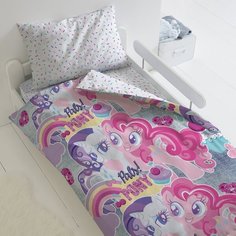 Комплект постельного белья Тейковский ХБК из поплина My little Pony Neon 1,5-спальное