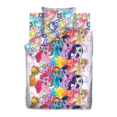 Комплект постельного белья Тейковский ХБК My little Pony Neon, Граффити 1,5-спальное
