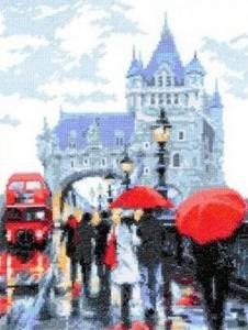 Набор для вышивания Палитра 08.010 Дождь 20*26 см