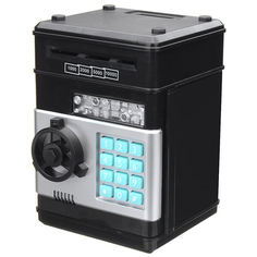 Электронная копилка, TND «Персональный банк», 00338, черный No Brand