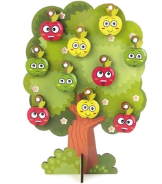 Развивающее пособие из дерева WoodLand Сортер-дерево, Яблонька