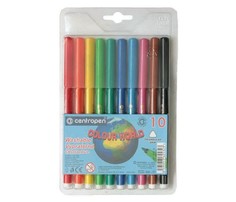 Фломастеры Centropen Color World 10 цветов