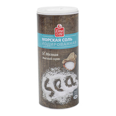 Соль Морская Fine Life йодированная 500 г