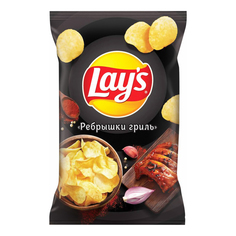 Чипсы картофельные Lays Ребрышки гриль 90 г