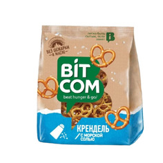 Крендельки Bitcom с морской солью 130 г