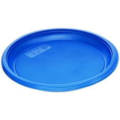 Тарелка одноразовые d210 мм синие 12 шт. Мистерия