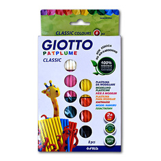 Пластилин классический, 8 цветов Giotto