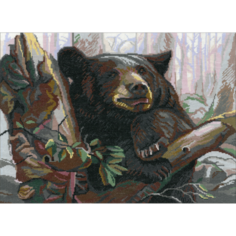 Набор для вышивания NITEX Хозяин тайги 45х35 см