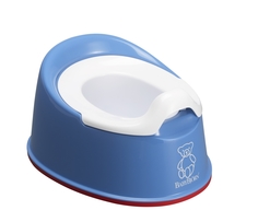 Горшок детский анатомический брызгостойкий BabyBjorn "Smart Potty", синий BabybjÖrn