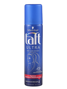 Лак для волос TAFT Ultra Укрепление и Устойчивость к внешним факторам 75 мл