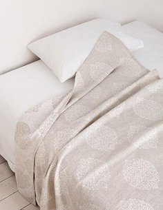 Покрывало хлопковое с льном LUXBERRY 06290 LEILA 150х200