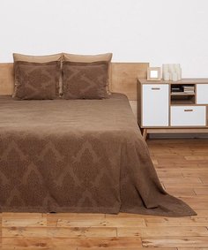 Покрывало хлопковое LUXBERRY 06237 LOUVRE бронзовый 200х220