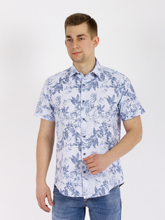 Рубашка мужская DAIROS GD81100426 голубая 3XL