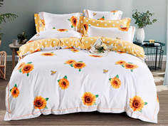 Постельное белье из сатина ASABELLA 1348-7 50х70 (2шт), 70х70 (2шт) семейное
