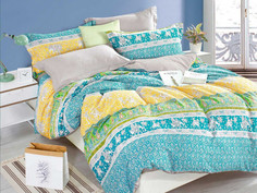 Постельное белье из сатина ASABELLA 1336-6 50х70 (2шт), 70х70 (2шт) евро