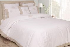 Наволочка для валика LUXBERRY ROSE белая 15х40