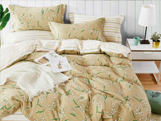 Постельное белье из сатина ASABELLA 1339-6 50х70 (2шт), 70х70 (2шт) евро