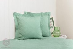 Наволочка декоративная LUXBERRY LANA зеленая 47х47