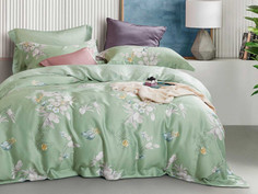 Постельное белье из тенсела ASABELLA 1295-6 50х70 (2шт) и 70х70 (2шт) евро